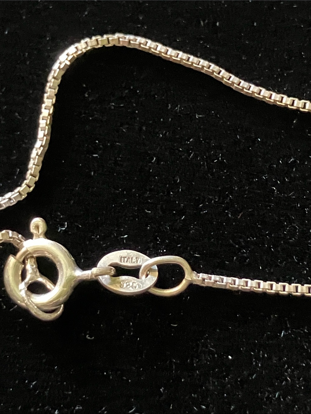 Silver Kokopelli Pendant Necklace with Gold Accent - Picture 2 of 2